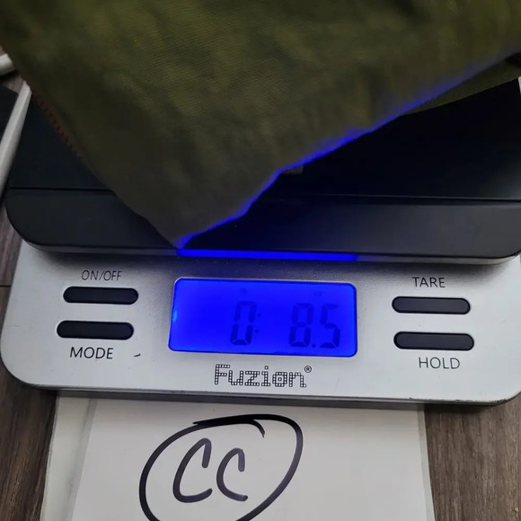 Most Wanted Women's Tote Shopping Bag Size Medium Green Solid Logo Zipper Pocket - Picture 8 of 8